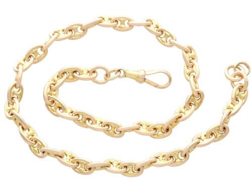 Antique 15ct Yellow Gold Watch Chain Circa 1870