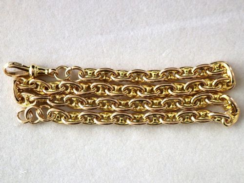 fig 3. Antique 15ct Yellow Gold Watch Chain Circa 1870