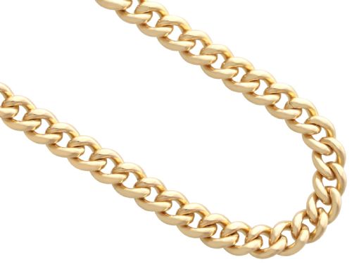 ANTIQUE 18CT YELLOW GOLD WATCH CHAIN CIRCA 1900 - ADDITIONAL PHOTO 4