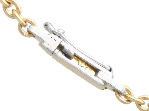 ANTIQUE 178CT SAPPHIRE AND 305CT DIAMOND 18CT YELLOW GOLD BRACELET CIRCA 1930 - ADDITIONAL PHOTO 15