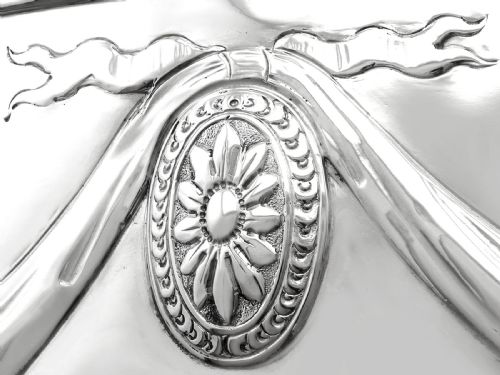 ANTIQUE VICTORIAN STERLING SILVER PRESENTATION BOWL - ADDITIONAL PHOTO 7