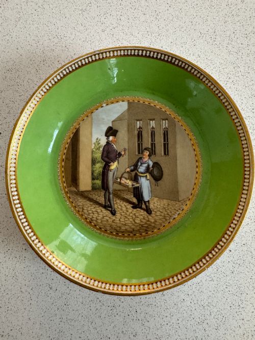 CUP SAUCER RARE MEISSEN CIRCA 1800 - ADDITIONAL PHOTO 2