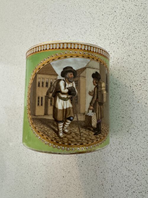 CUP SAUCER RARE MEISSEN CIRCA 1800 - ADDITIONAL PHOTO 3