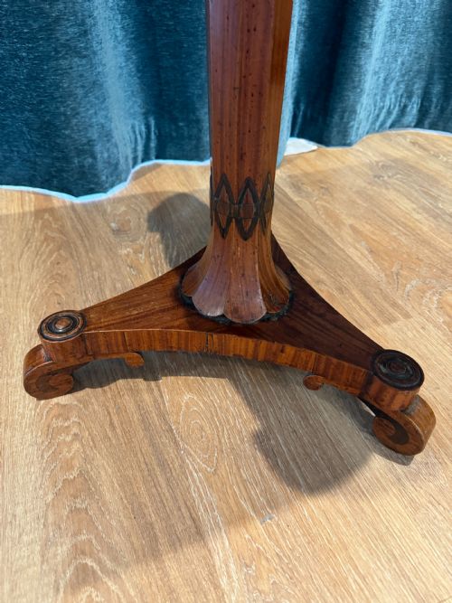 RARE REGENCY SIDE DROP LEAF TABLE CIRCA GEO IV 1825 - ADDITIONAL PHOTO 5