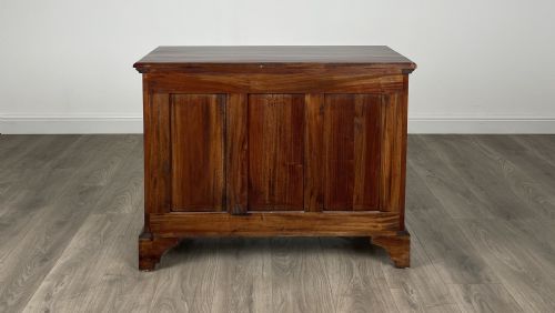 ANTIQUE DWARF CHEST OF DRAWERS IN MAHOGANY - ADDITIONAL PHOTO 5
