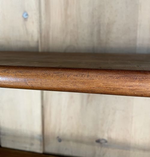 ANTIQUE 19TH CENTURY BOOKCASE ON CUPBOARD IN MAHOGANY - ADDITIONAL PHOTO 10