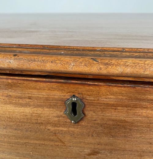 ANTIQUE 18TH CENTURY SECRETAIRE CHEST OF DRAWERS IN MAHOGANY - ADDITIONAL PHOTO 9