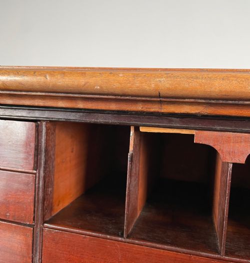 ANTIQUE 18TH CENTURY SECRETAIRE CHEST OF DRAWERS IN MAHOGANY - ADDITIONAL PHOTO 10