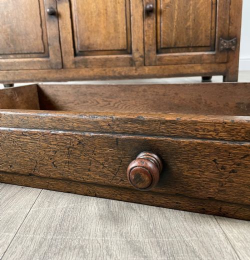 ANTIQUE 19TH CENTURY DRESSER IN OAK - ADDITIONAL PHOTO 3