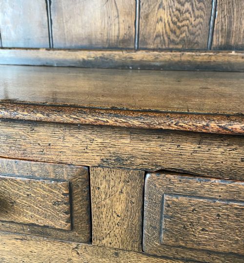 ANTIQUE 19TH CENTURY DRESSER IN OAK - ADDITIONAL PHOTO 7