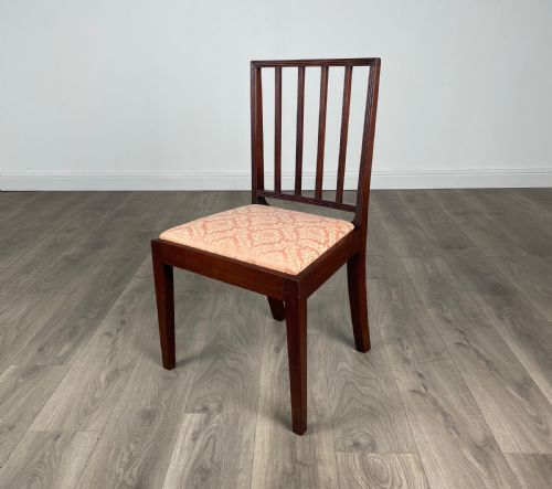 ANTIQUE 18TH CENTURY SET OF 8 DINING CHAIRS IN MAHOGANY - ADDITIONAL PHOTO 2