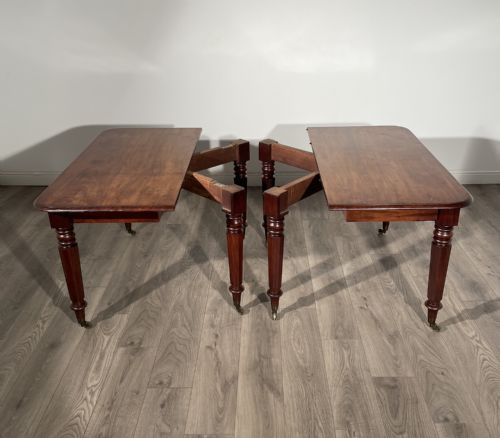 ANTIQUE 18TH CENTURY DINING TABLE IN MAHOGANY - ADDITIONAL PHOTO 3