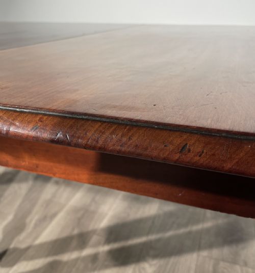 ANTIQUE 18TH CENTURY DINING TABLE IN MAHOGANY - ADDITIONAL PHOTO 9