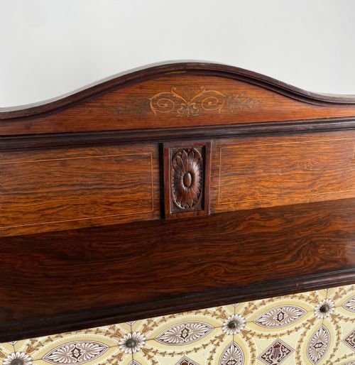 ANTIQUE 19TH CENTURY MARBLE TOP WASHSTAND IN ROSEWOOD - ADDITIONAL PHOTO 10