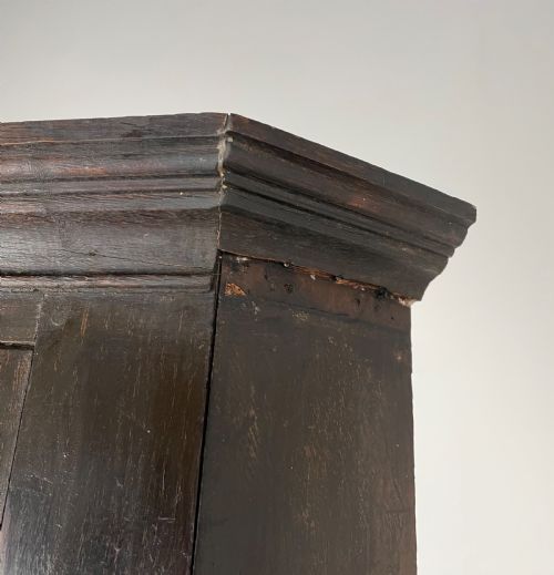 ANTIQUE 18TH CENTURY CORNER CUPBOARD IN OAK - ADDITIONAL PHOTO 7