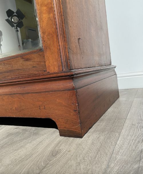 ANTIQUE EDWARDIAN COMPACTUM WARDROBE IN WALNUT - ADDITIONAL PHOTO 8