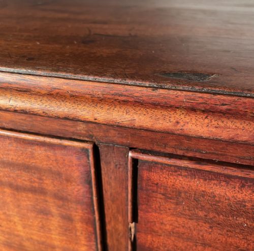 ANTIQUE 18TH CENTURY CHEST OF DRAWERS IN MAHOGANY - ADDITIONAL PHOTO 5