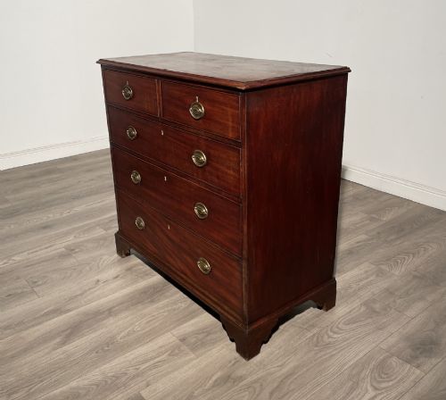 ANTIQUE 18TH CENTURY CHEST OF DRAWERS IN MAHOGANY - ADDITIONAL PHOTO 6