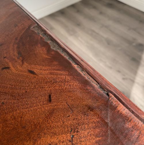 ANTIQUE 18TH CENTURY CHEST OF DRAWERS IN MAHOGANY - ADDITIONAL PHOTO 9