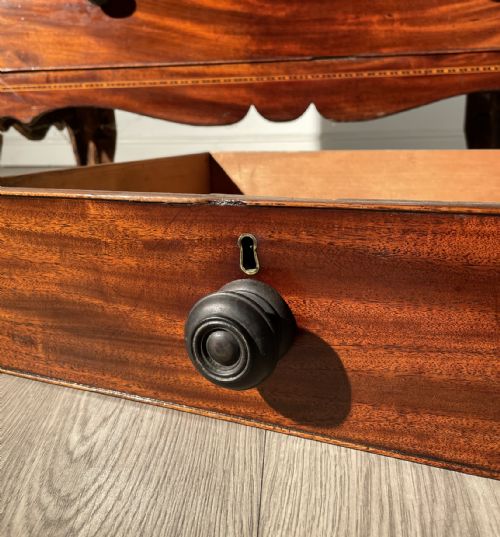 ANTIQUE 19TH CENTURY CHEST OF DRAWERS IN MAHOGANY - ADDITIONAL PHOTO 2