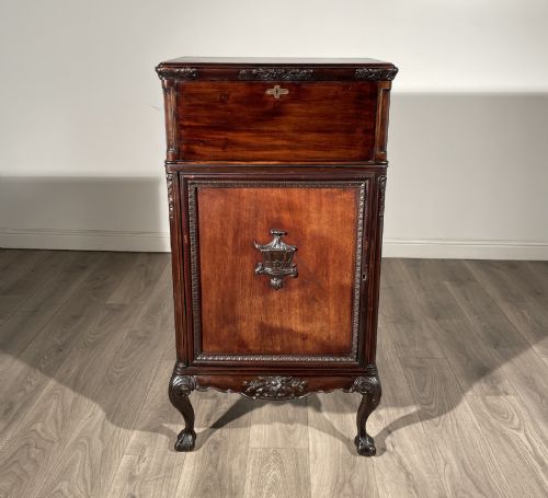 ANTIQUE 19TH CENTURY CABINET IN MAHOGANY - ADDITIONAL PHOTO 1