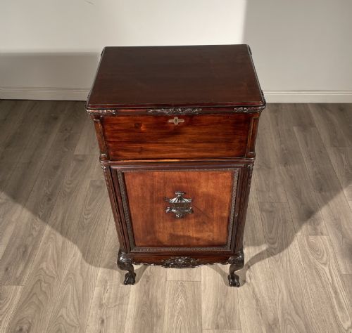 ANTIQUE 19TH CENTURY CABINET IN MAHOGANY - ADDITIONAL PHOTO 3