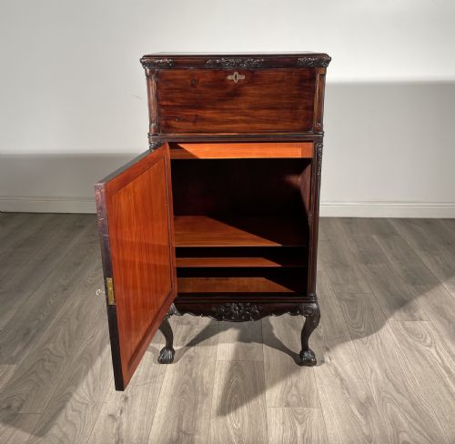 ANTIQUE 19TH CENTURY CABINET IN MAHOGANY - ADDITIONAL PHOTO 4