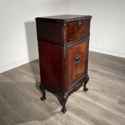 ANTIQUE 19TH CENTURY CABINET IN MAHOGANY - ADDITIONAL PHOTO 8