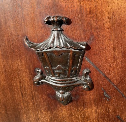 ANTIQUE 19TH CENTURY CABINET IN MAHOGANY - ADDITIONAL PHOTO 10