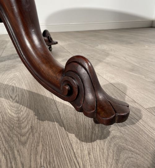ANTIQUE 19TH CENTURY CENTRE TABLE IN WALNUT - ADDITIONAL PHOTO 5