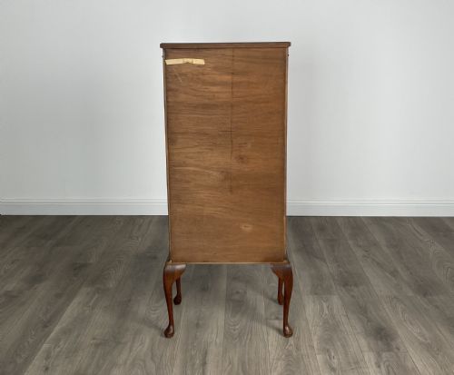 ANTIQUE EDWARDIAN SMALL DISPLAY CABINET IN MAHOGANY - ADDITIONAL PHOTO 9