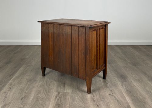 ANTIQUE 20TH CENTURY BLANKET BOX COFFER IN OAK - ADDITIONAL PHOTO 5