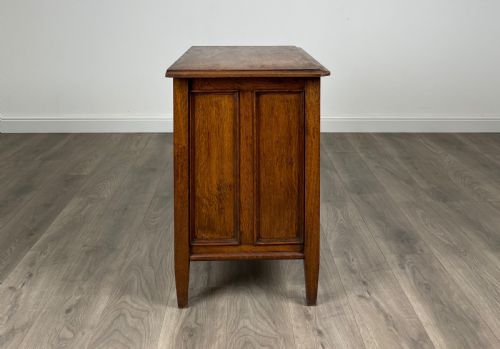 ANTIQUE 20TH CENTURY BLANKET BOX COFFER IN OAK - ADDITIONAL PHOTO 6