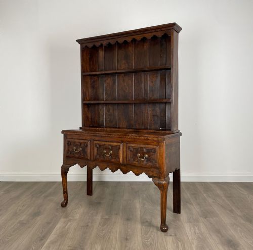 ANTIQUE 20TH CENTURY JACOBEAN STYLE DRESSER IN OAK - ADDITIONAL PHOTO 5