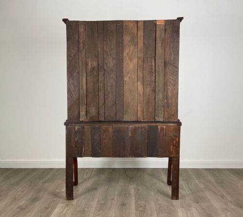 ANTIQUE 20TH CENTURY JACOBEAN STYLE DRESSER IN OAK - ADDITIONAL PHOTO 8