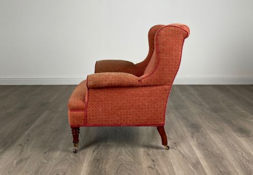 ANTIQUE 19TH CENTURY ARMCHAIR IN MAHOGANY - ADDITIONAL PHOTO 2