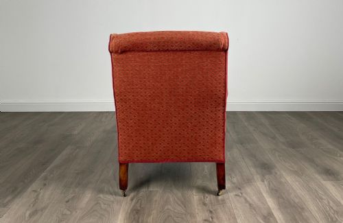 ANTIQUE 19TH CENTURY ARMCHAIR IN MAHOGANY - ADDITIONAL PHOTO 4
