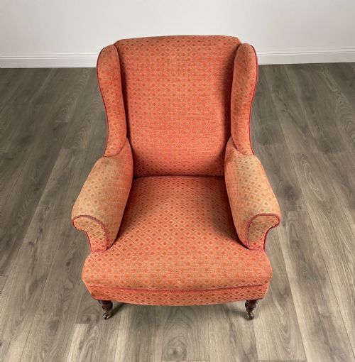 ANTIQUE 19TH CENTURY ARMCHAIR IN MAHOGANY - ADDITIONAL PHOTO 11