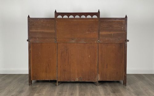 ANTIQUE 20TH CENTURY SIDEBOARD IN OAK - ADDITIONAL PHOTO 7