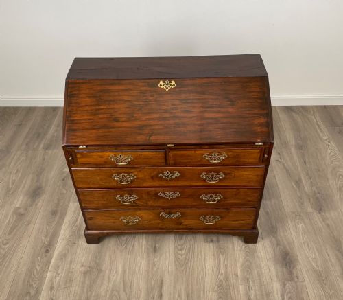 ANTIQUE 18TH CENTURY BUREAU IN MAHOGANY - ADDITIONAL PHOTO 11