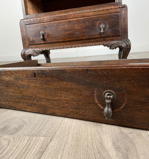 ANTIQUE 20TH CENTURY BUREAU IN OAK - ADDITIONAL PHOTO 4