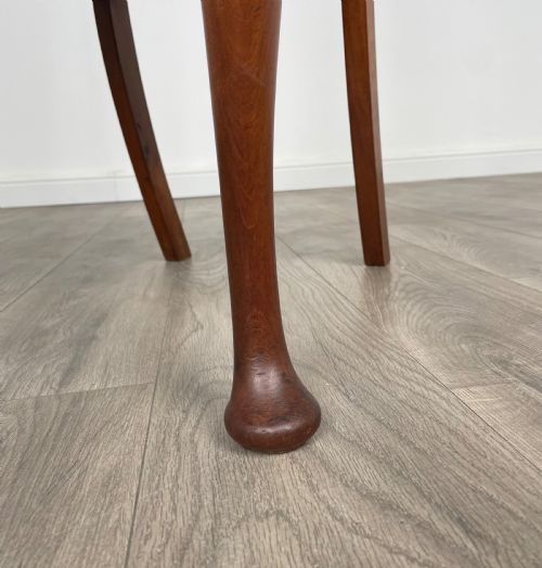 ANTIQUE 20TH CENTURY SET OF 6 DINING CHAIRS IN MAHOGANY - ADDITIONAL PHOTO 5