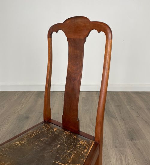 ANTIQUE 20TH CENTURY SET OF 6 DINING CHAIRS IN MAHOGANY - ADDITIONAL PHOTO 6