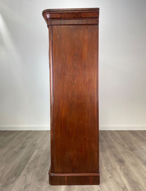 ANTIQUE 19TH CENTURY COMPACTUM WARDROBE IN MAHOGANY - ADDITIONAL PHOTO 4