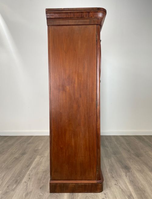 ANTIQUE 19TH CENTURY COMPACTUM WARDROBE IN MAHOGANY - ADDITIONAL PHOTO 8