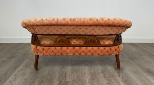 ANTIQUE 19TH CENTURY SETTEE IN MAHOGANY - ADDITIONAL PHOTO 4