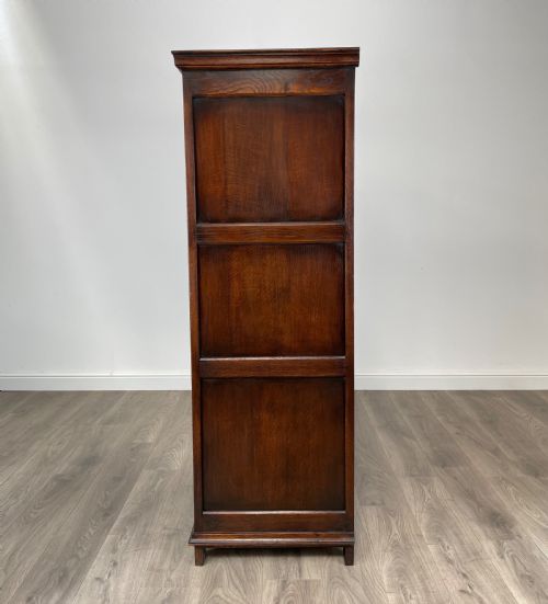 ANTIQUE EDWARDIAN WARDROBE IN SOLID OAK - ADDITIONAL PHOTO 3