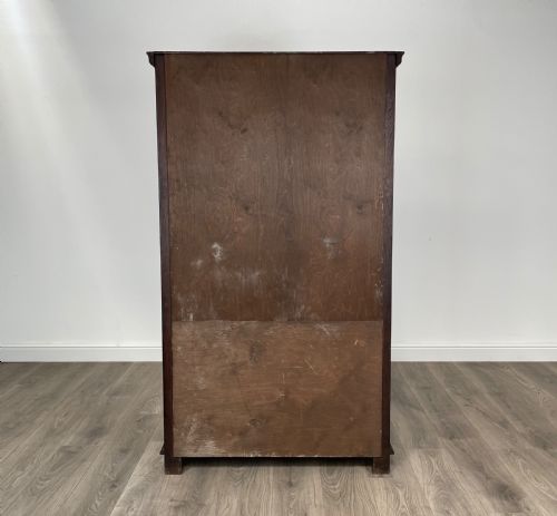 ANTIQUE EDWARDIAN WARDROBE IN SOLID OAK - ADDITIONAL PHOTO 5