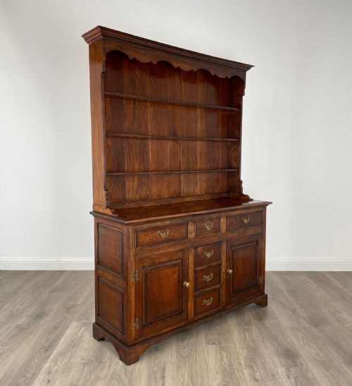 ANTIQUE 20TH CENTURY DRESSER IN OAK - ADDITIONAL PHOTO 8