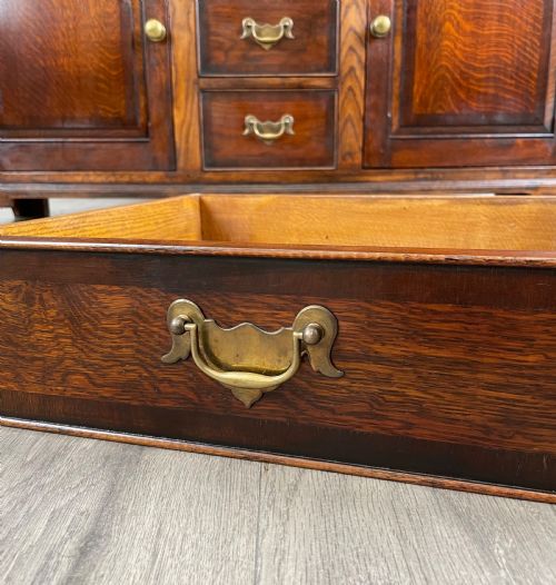 ANTIQUE 20TH CENTURY DRESSER IN OAK - ADDITIONAL PHOTO 11